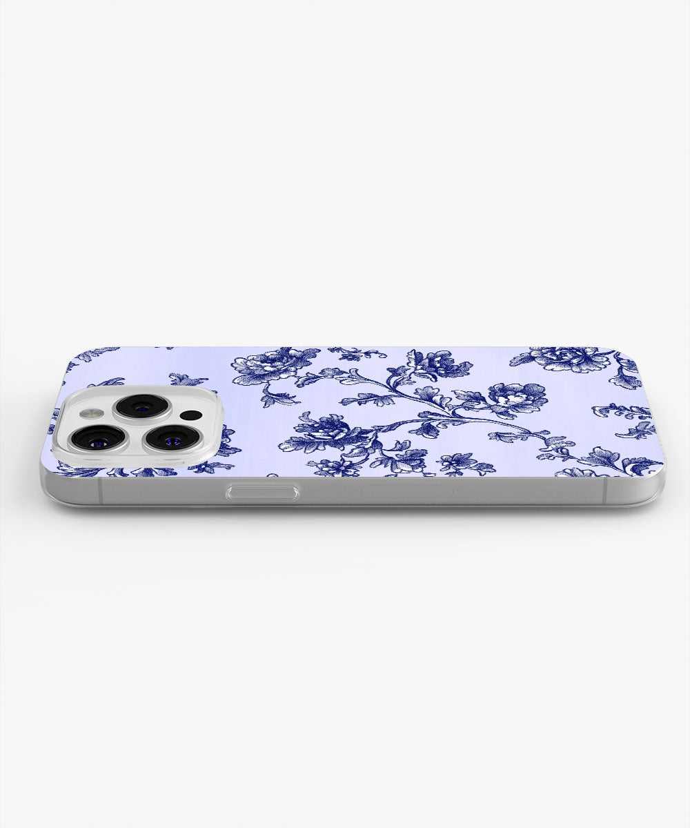 Latest 3rd-Generation Crystal Tough Glossy Flowers iPhone Case (MagSafe-Compatible)