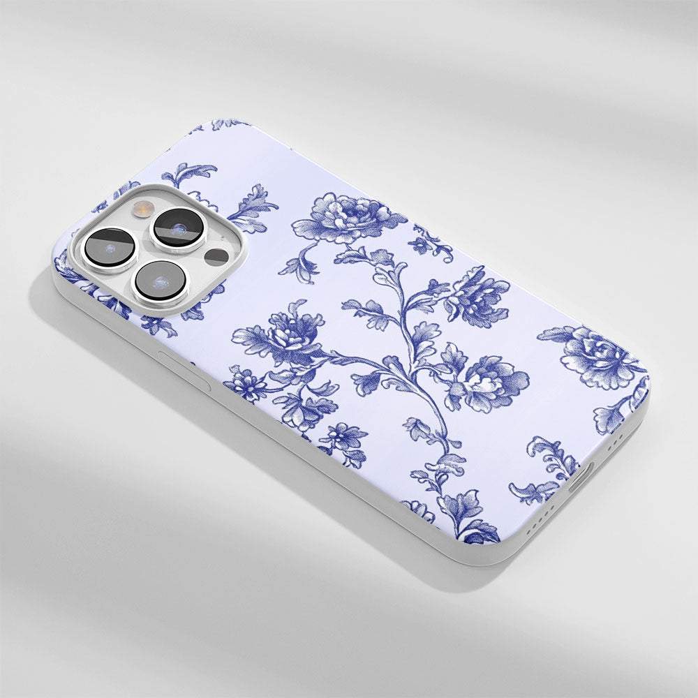 Latest 3rd-Generation Crystal Tough Glossy Flowers iPhone Case