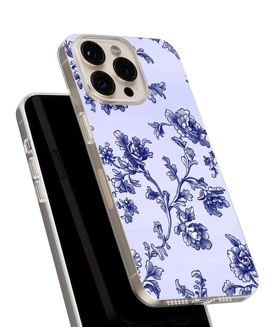 Latest 3rd-Generation Crystal Tough Glossy Flowers iPhone Case (MagSafe-Compatible)