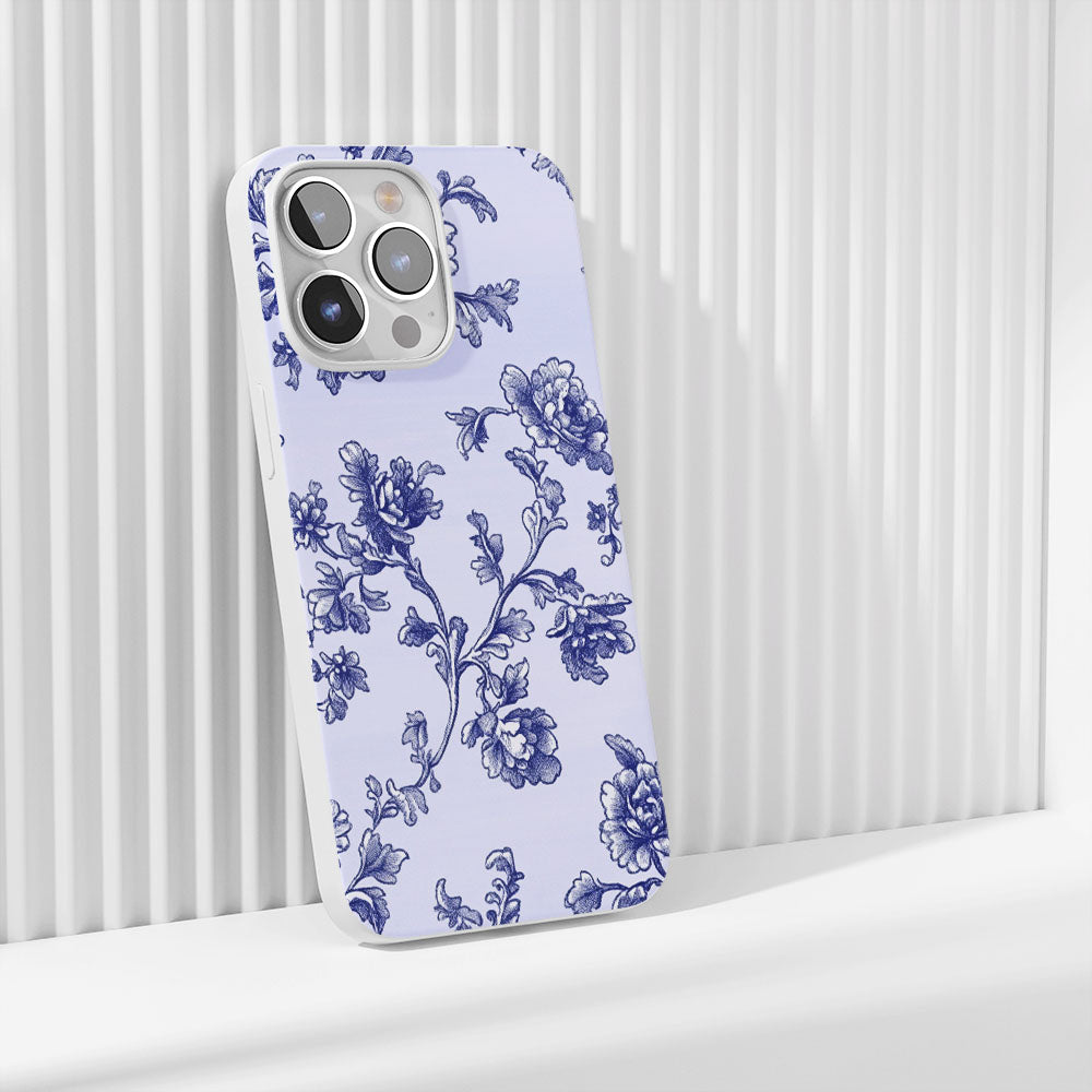 Latest 3rd-Generation Crystal Tough Glossy Flowers iPhone Case