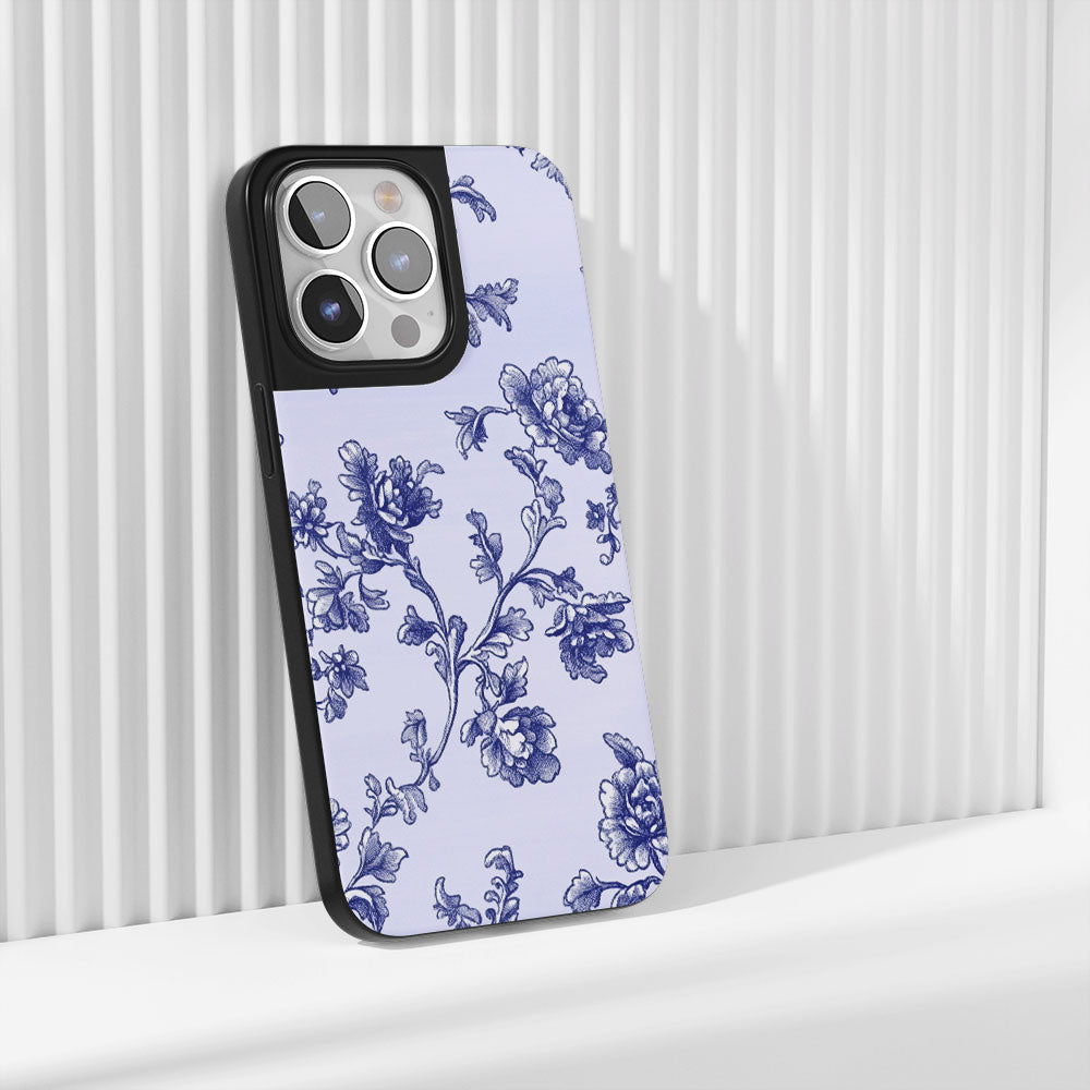 Industry-Level Tough Matte Flowers iPhone Case