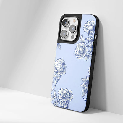 Industry-Level Tough Matte Flowers iPhone Case