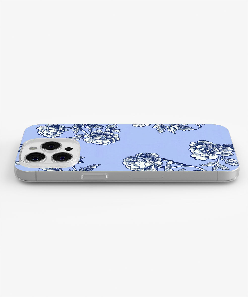 Latest 3rd-Generation Crystal Tough Glossy Flowers iPhone Case (MagSafe-Compatible)