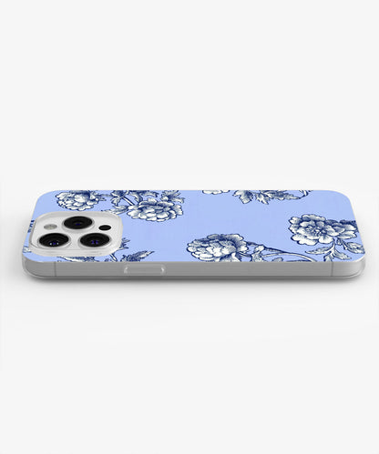 Latest 3rd-Generation Crystal Tough Glossy Flowers iPhone Case (MagSafe-Compatible)