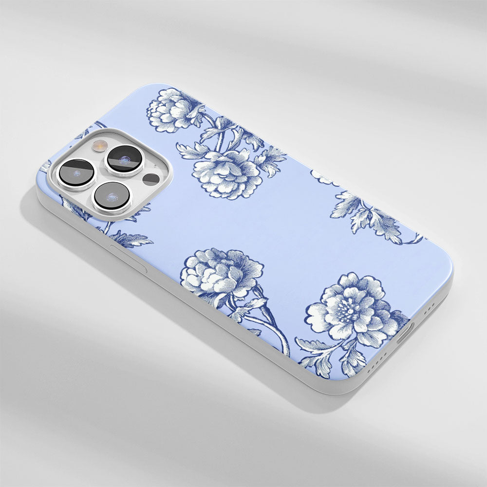 Latest 3rd-Generation Crystal Tough Glossy Flowers iPhone Case