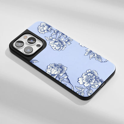 Industry-Level Tough Matte Flowers iPhone Case