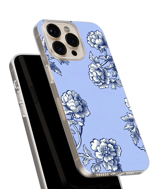 Latest 3rd-Generation Crystal Tough Glossy Flowers iPhone Case (MagSafe-Compatible)