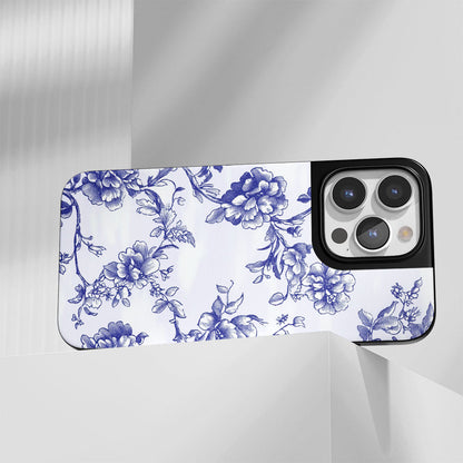 Industry-Level Tough Matte Flowers iPhone Case