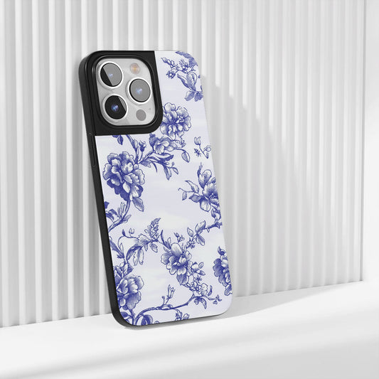 Industry-Level Tough Matte Flowers iPhone Case