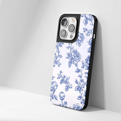 Industry-Level Tough Matte Flowers iPhone Case