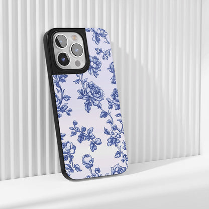 Industry-Level Tough Matte Flowers iPhone Case