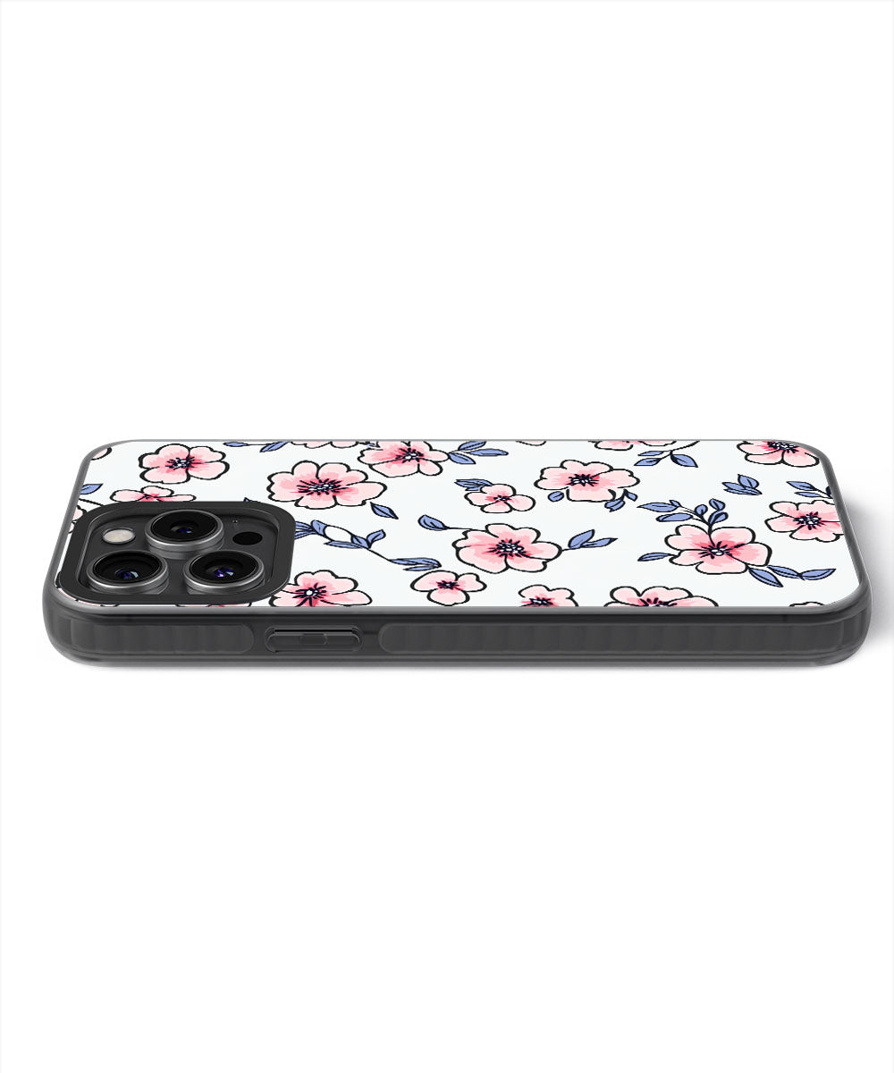 Latest 3rd-Generation Pop Tough Matte Flowers iPhone Case (MagSafe-Compatible)