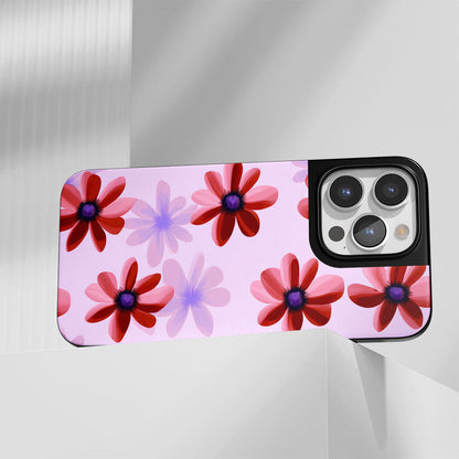 Industry-Level Tough Matte Flowers iPhone Case