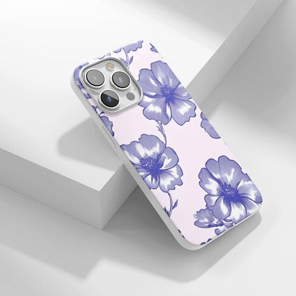 Latest 3rd-Generation Crystal Tough Glossy Flowers iPhone Case