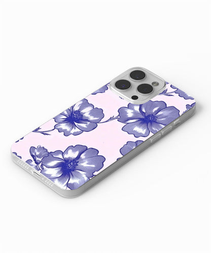Latest 3rd-Generation Crystal Tough Glossy Flowers iPhone Case (MagSafe-Compatible)