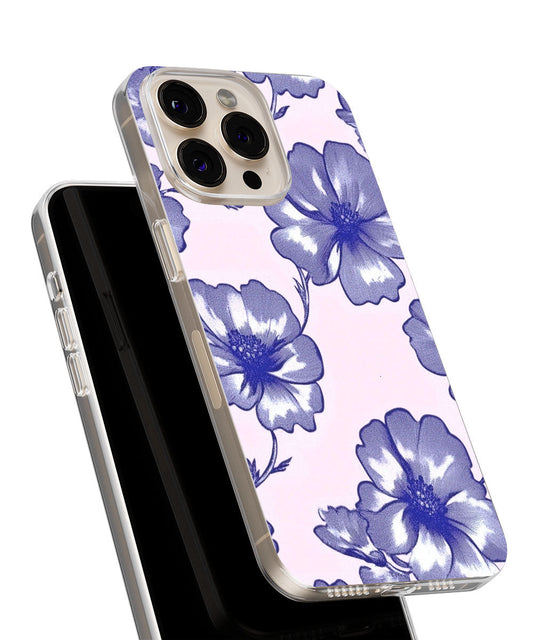 Latest 3rd-Generation Crystal Tough Glossy Flowers iPhone Case (MagSafe-Compatible)