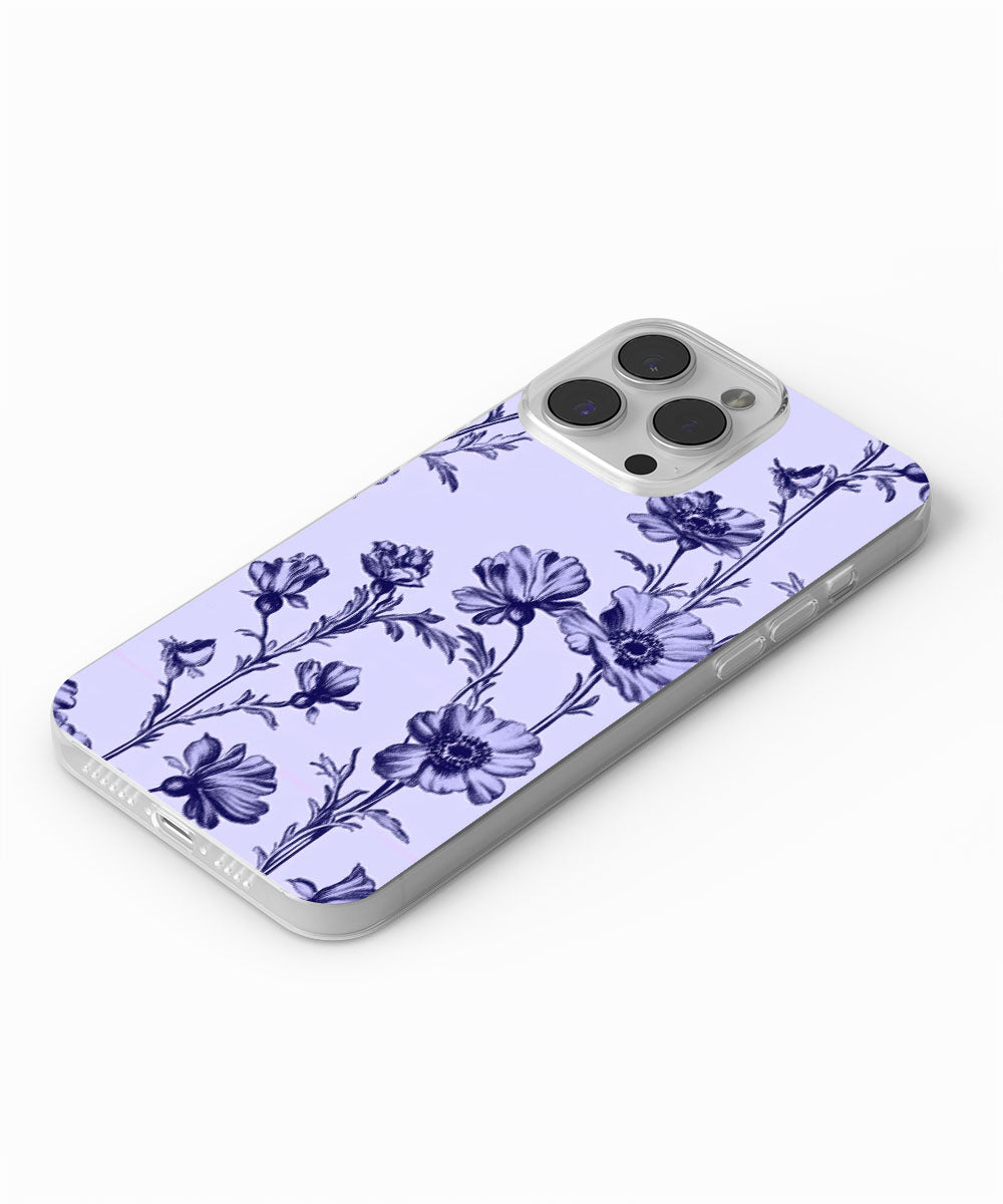 Latest 3rd-Generation Crystal Tough Glossy Flowers iPhone Case (MagSafe-Compatible)