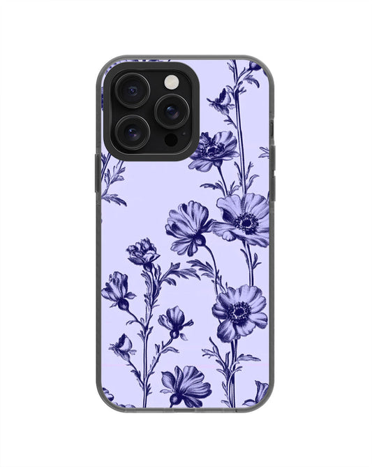 Latest 3rd-Generation Pop Tough Matte Flowers iPhone Case (MagSafe-Compatible) [Back Cover Only]