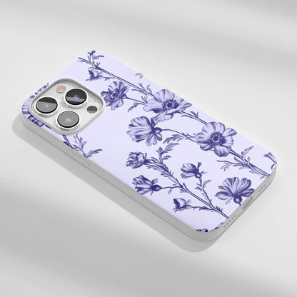 Latest 3rd-Generation Crystal Tough Glossy Flowers iPhone Case