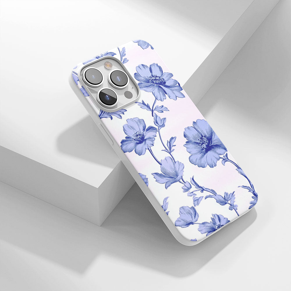 Latest 3rd-Generation Crystal Tough Glossy Flowers iPhone Case