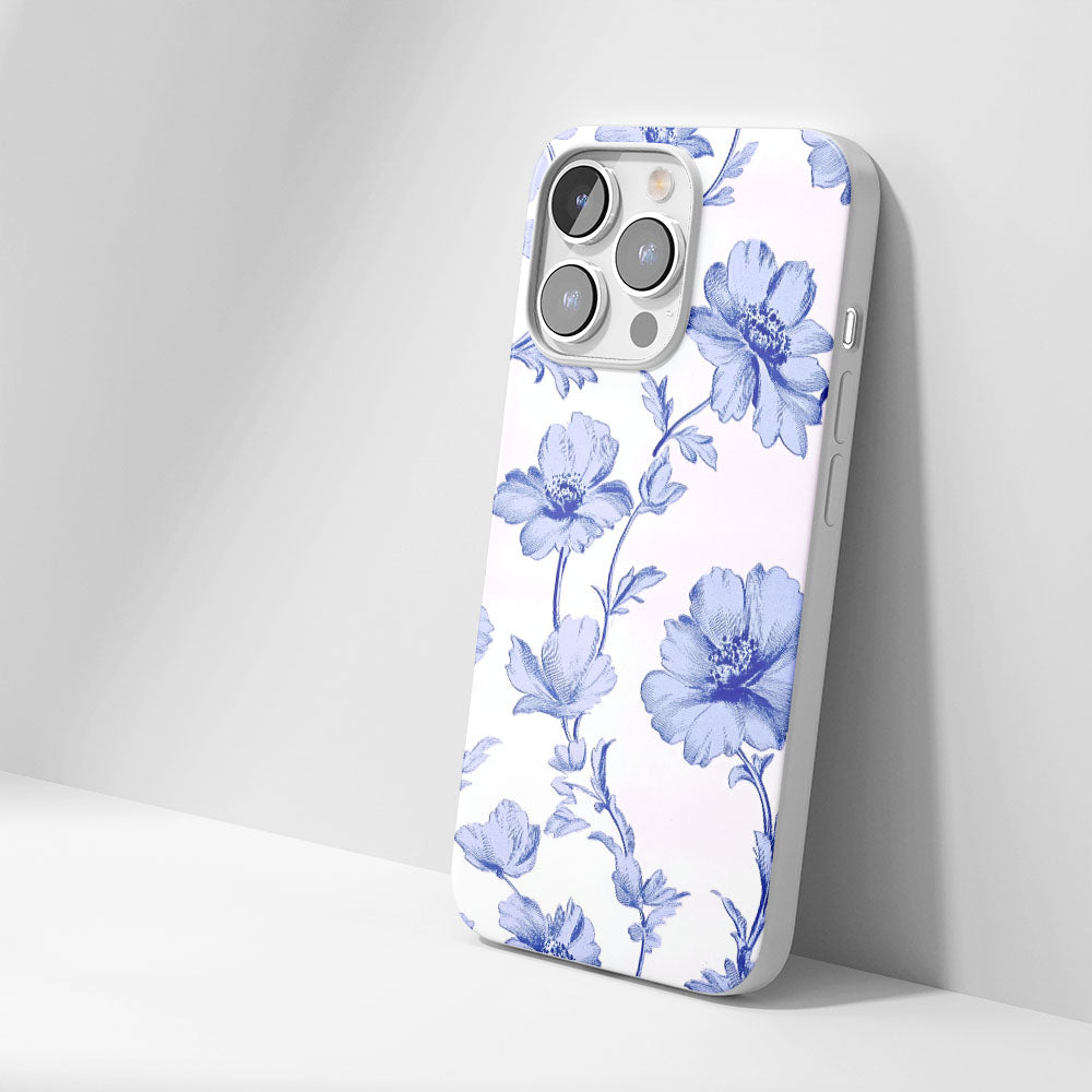 Latest 3rd-Generation Crystal Tough Glossy Flowers iPhone Case