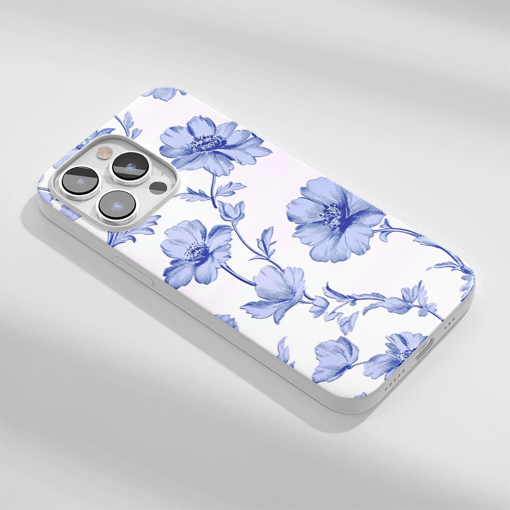 Latest 3rd-Generation Crystal Tough Glossy Flowers iPhone Case