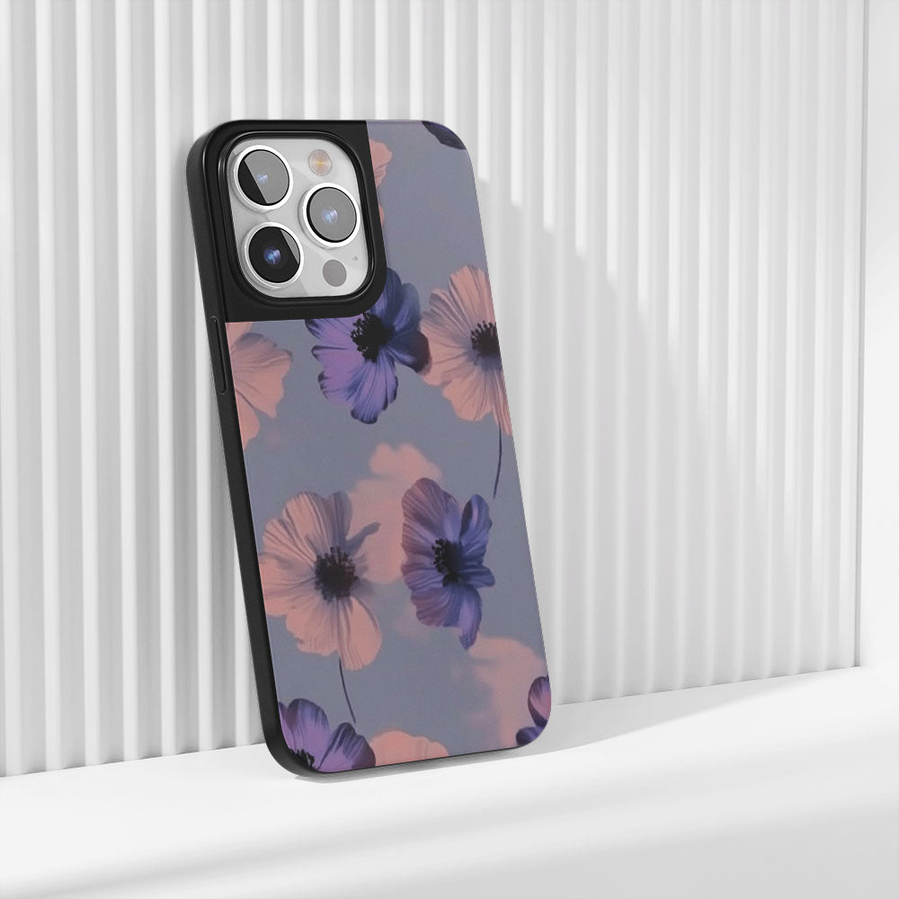 Industry-Level Tough Matte Flowers iPhone Case