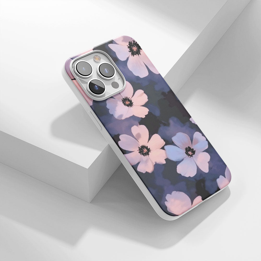 Latest 3rd-Generation Crystal Tough Glossy Flowers iPhone Case