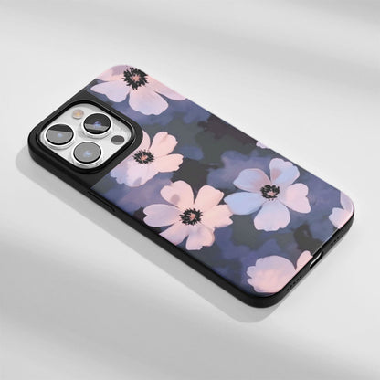 Industry-Level Tough Matte Flowers iPhone Case