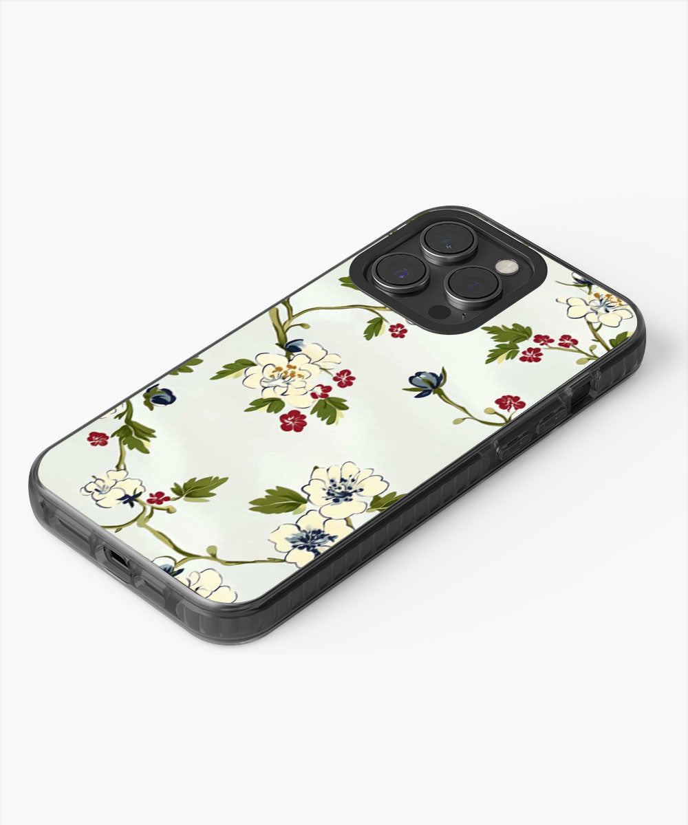 Latest 3rd-Generation Pop Tough Matte Flowers iPhone Case (MagSafe-Compatible)