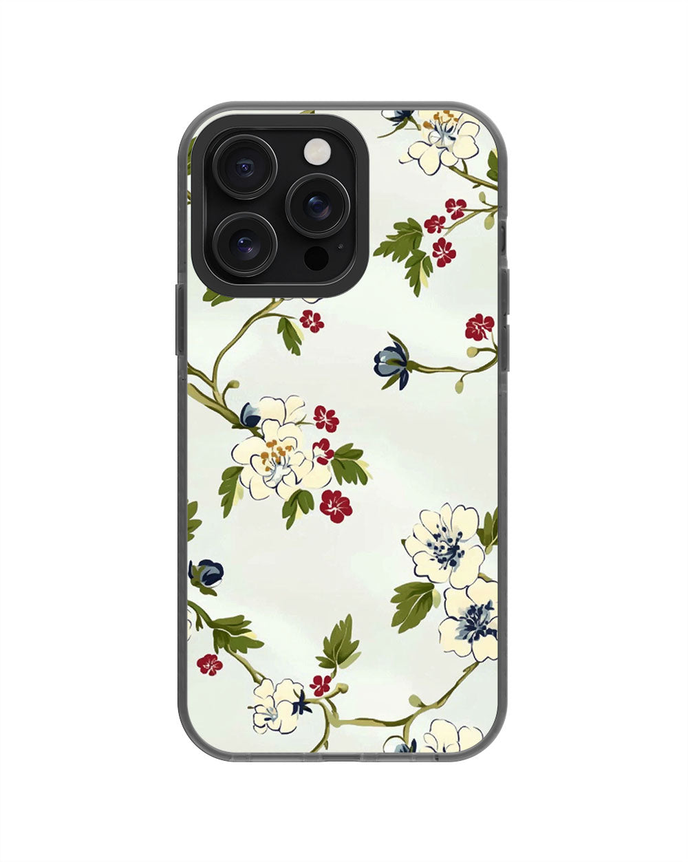 Latest 3rd-Generation Pop Tough Matte Flowers iPhone Case (MagSafe-Compatible)