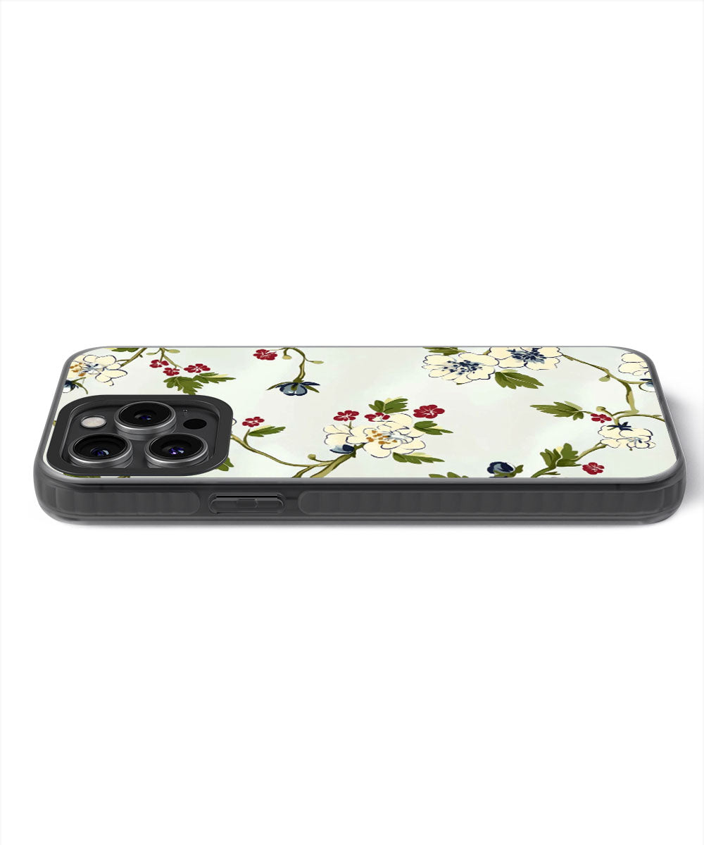Latest 3rd-Generation Pop Tough Matte Flowers iPhone Case (MagSafe-Compatible)