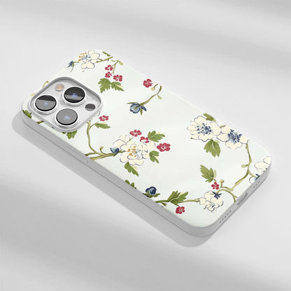 Latest 3rd-Generation Crystal Tough Glossy Flowers iPhone Case