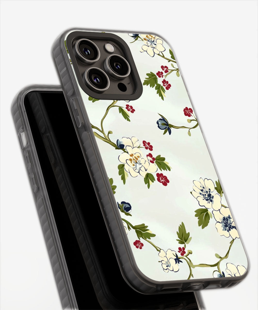 Latest 3rd-Generation Pop Tough Matte Flowers iPhone Case (MagSafe-Compatible)