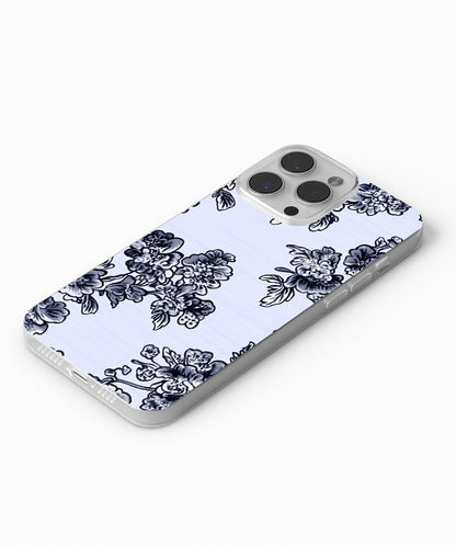 Latest 3rd-Generation Crystal Tough Glossy Flowers iPhone Case (MagSafe-Compatible)