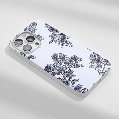 Latest 3rd-Generation Crystal Tough Glossy Flowers iPhone Case