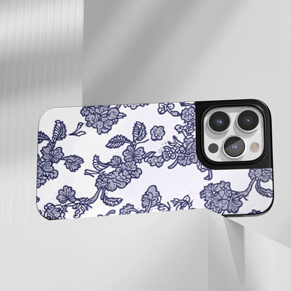 Industry-Level Tough Matte Flowers iPhone Case