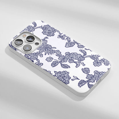 Latest 3rd-Generation Crystal Tough Glossy Flowers iPhone Case