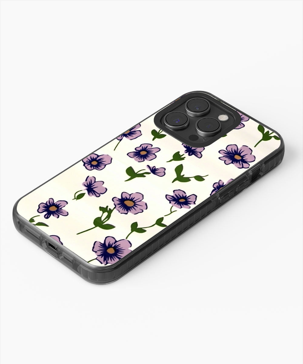 Latest 3rd-Generation Pop Tough Matte Flowers iPhone Case (MagSafe-Compatible)