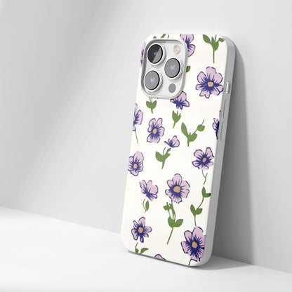 Latest 3rd-Generation Crystal Tough Glossy Flowers iPhone Case