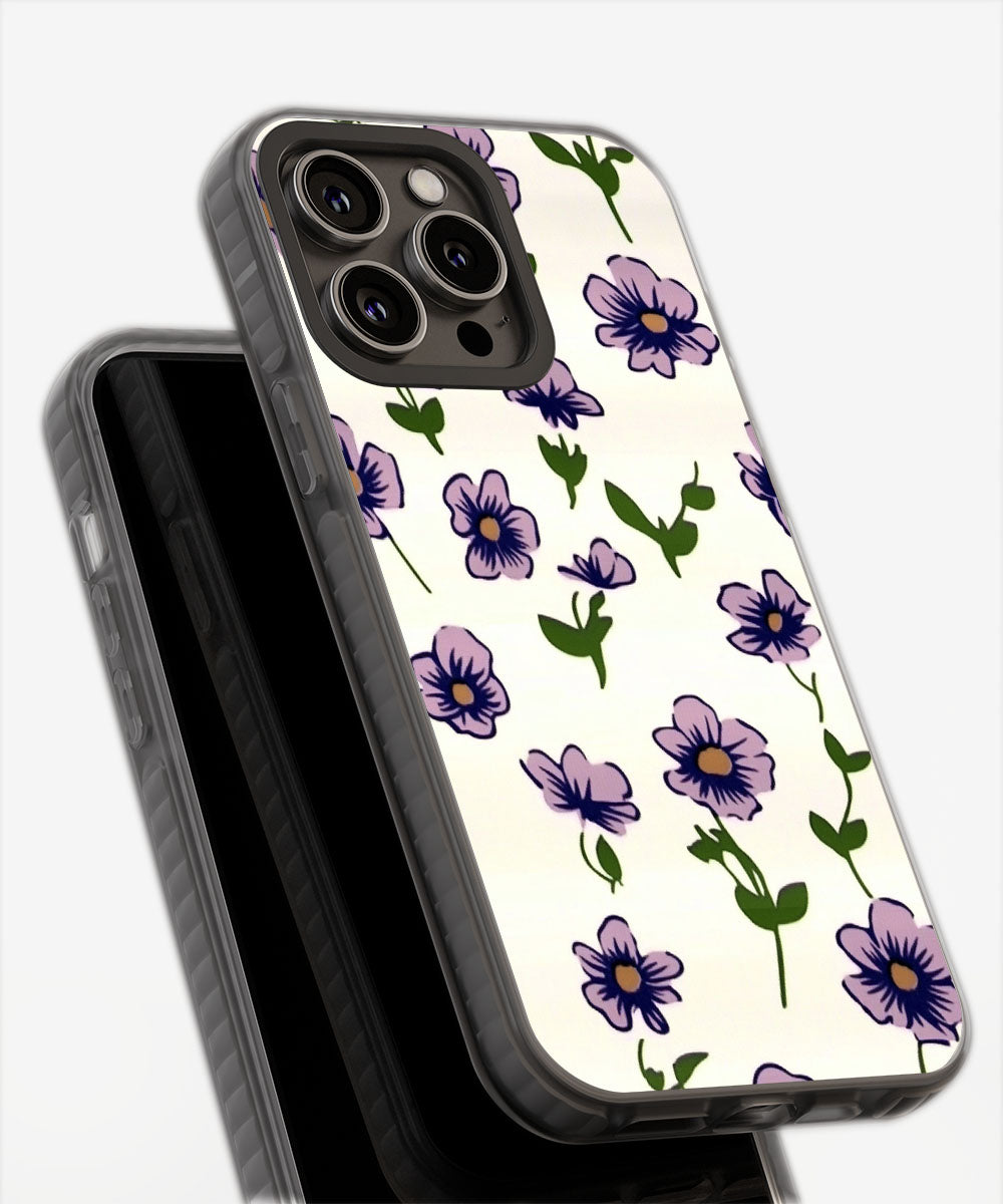 Latest 3rd-Generation Pop Tough Matte Flowers iPhone Case (MagSafe-Compatible)