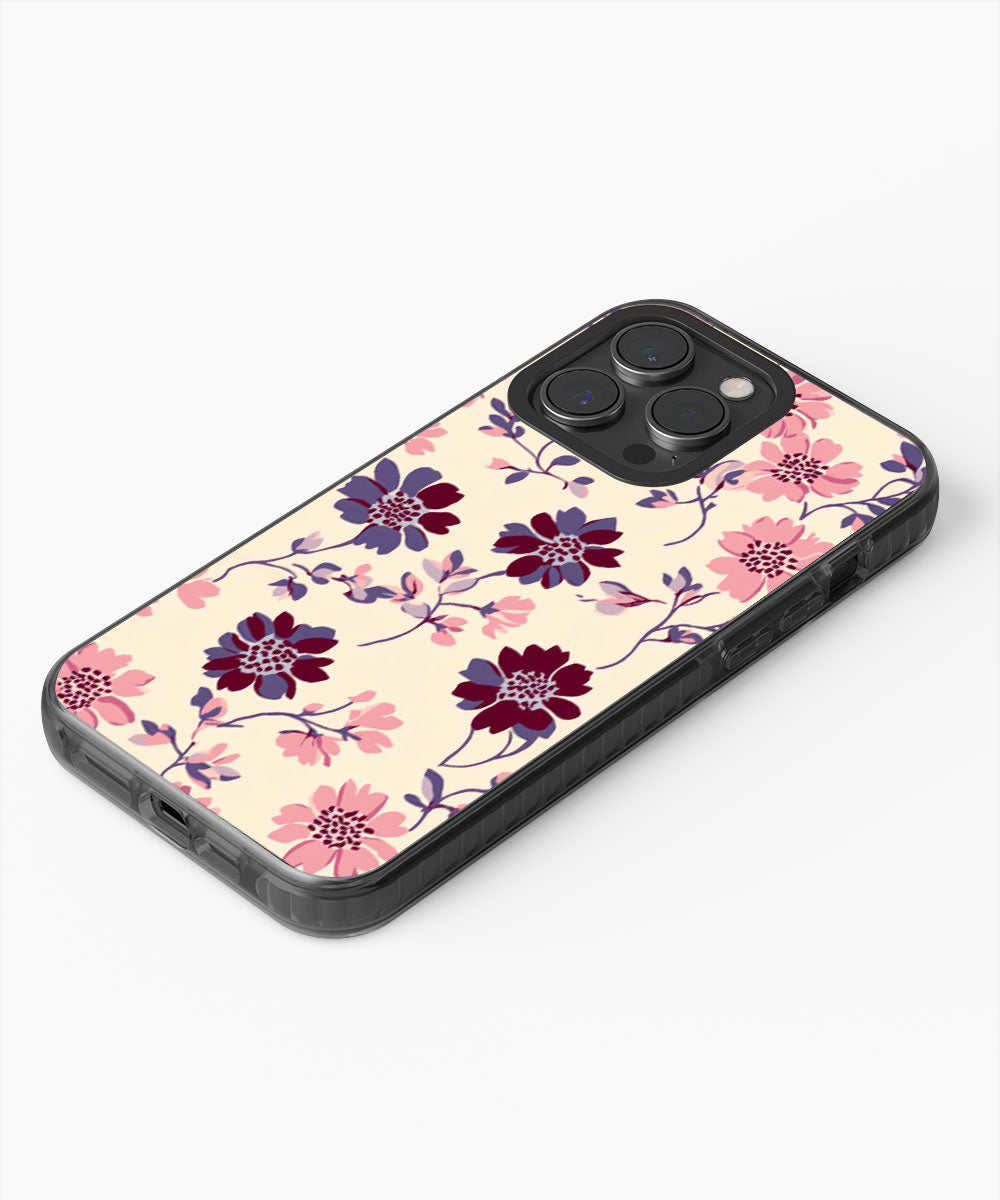 Latest 3rd-Generation Pop Tough Matte Flowers iPhone Case (MagSafe-Compatible)