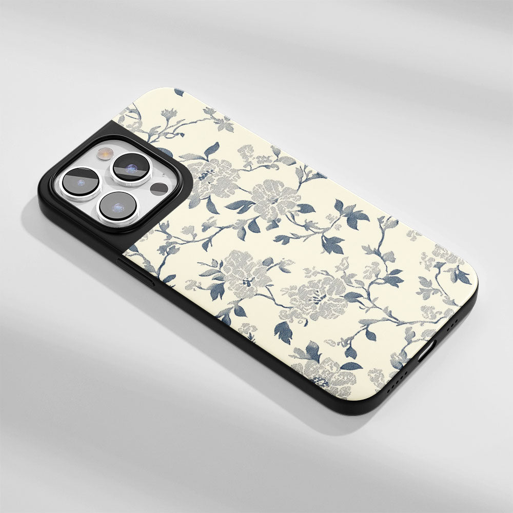 Industry-Level Tough Matte Flowers iPhone Case