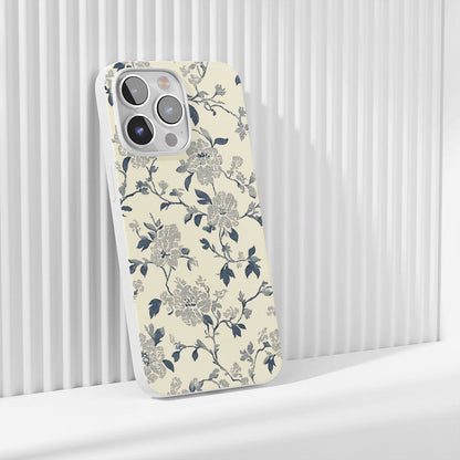 Latest 3rd-Generation Crystal Tough Glossy Flowers iPhone Case