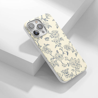 Latest 3rd-Generation Crystal Tough Glossy Flowers iPhone Case