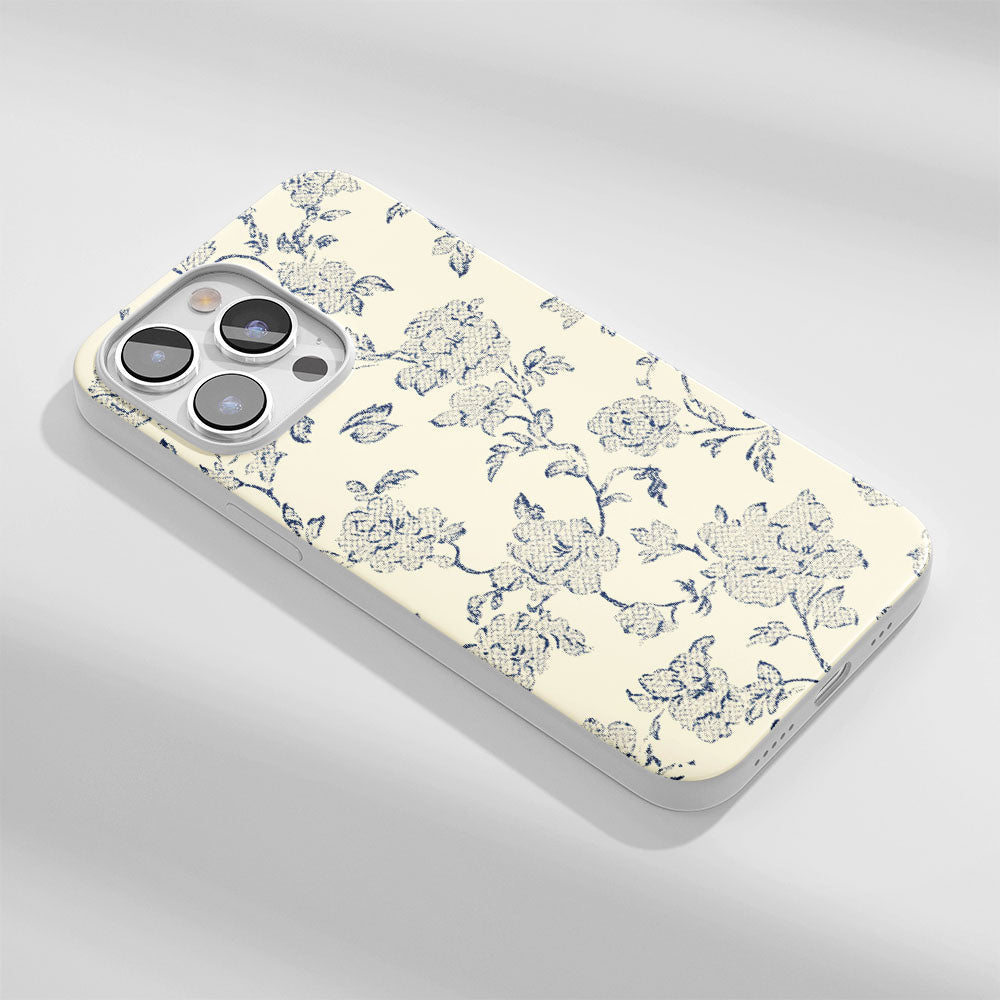 Latest 3rd-Generation Crystal Tough Glossy Flowers iPhone Case