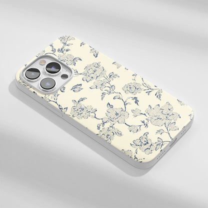 Latest 3rd-Generation Crystal Tough Glossy Flowers iPhone Case