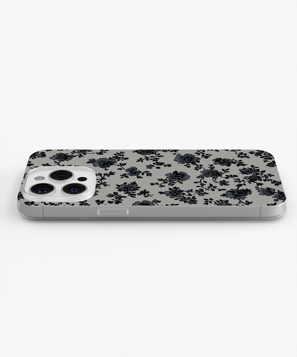 Latest 3rd-Generation Crystal Tough Glossy Flowers iPhone Case (MagSafe-Compatible)