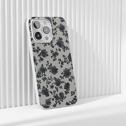 Latest 3rd-Generation Crystal Tough Glossy Flowers iPhone Case