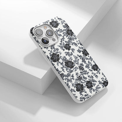 Latest 3rd-Generation Crystal Tough Glossy Flowers iPhone Case